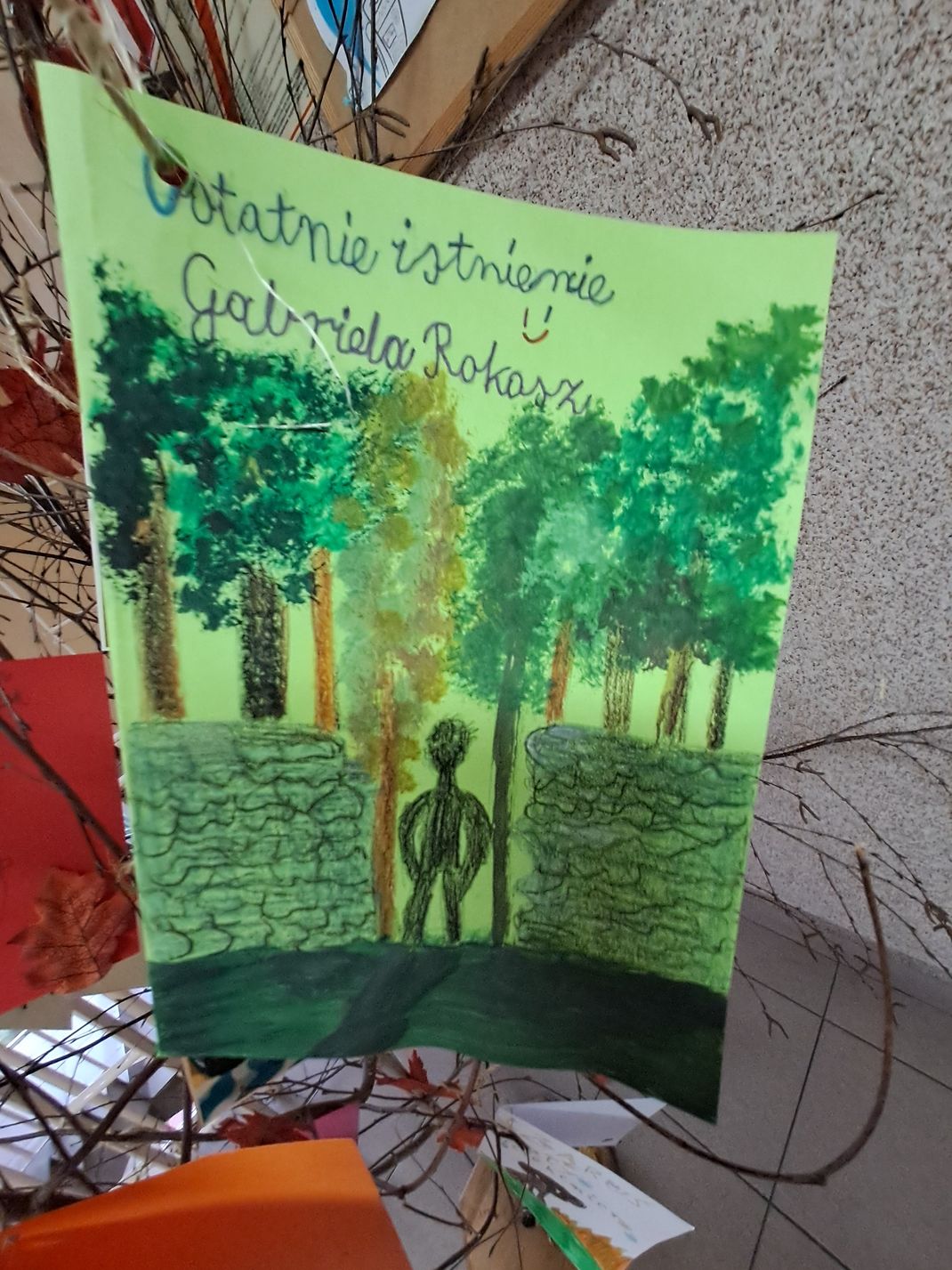  prace uczniów – karty tytułowe książek